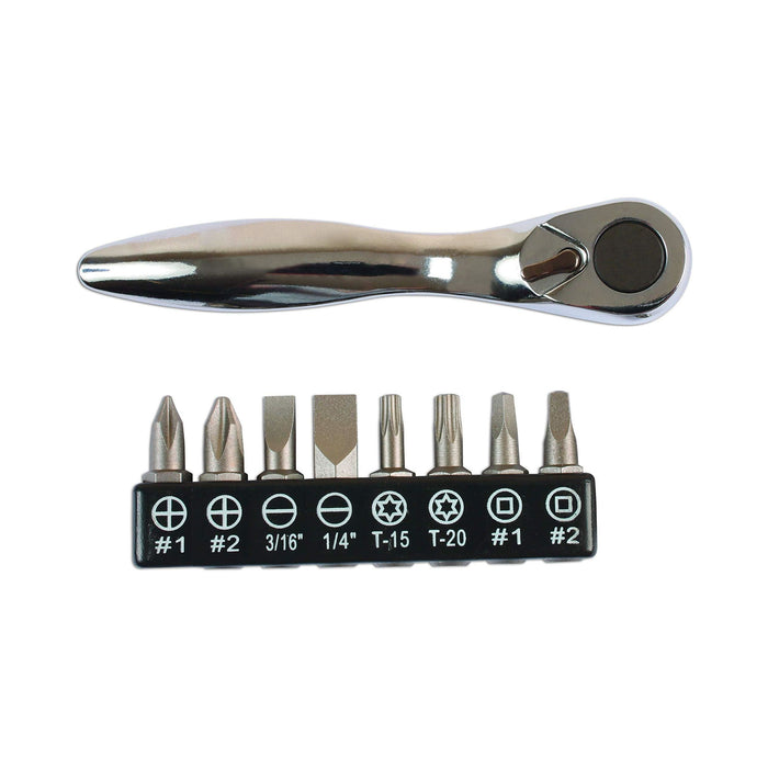 Laser Micro Bit Driver Set 10pc 6049 Laser - Dynamic Drive