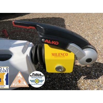 Milenco Lightweight Universal Caravan Hitchlock - Fits Alko 2004 & 3004 Hitches Milenco  - Dynamic Drive
