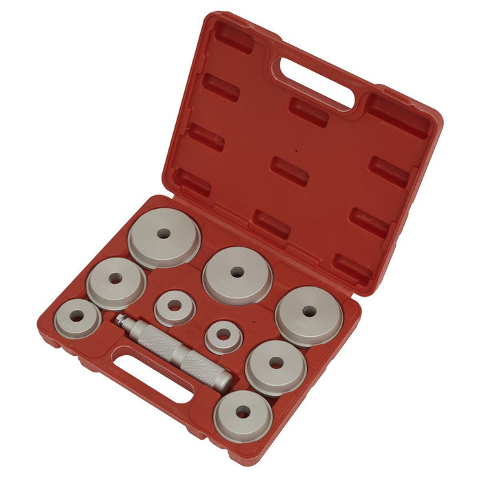 Sealey Bearing Race & Seal Driver Set 10pc Aluminium VS703 Sealey - Dynamic Drive