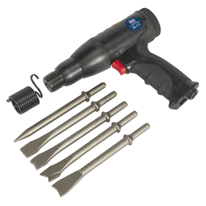 Sealey Air Hammer Kit Composite Premier Long Stroke SA614 Sealey - Dynamic Drive