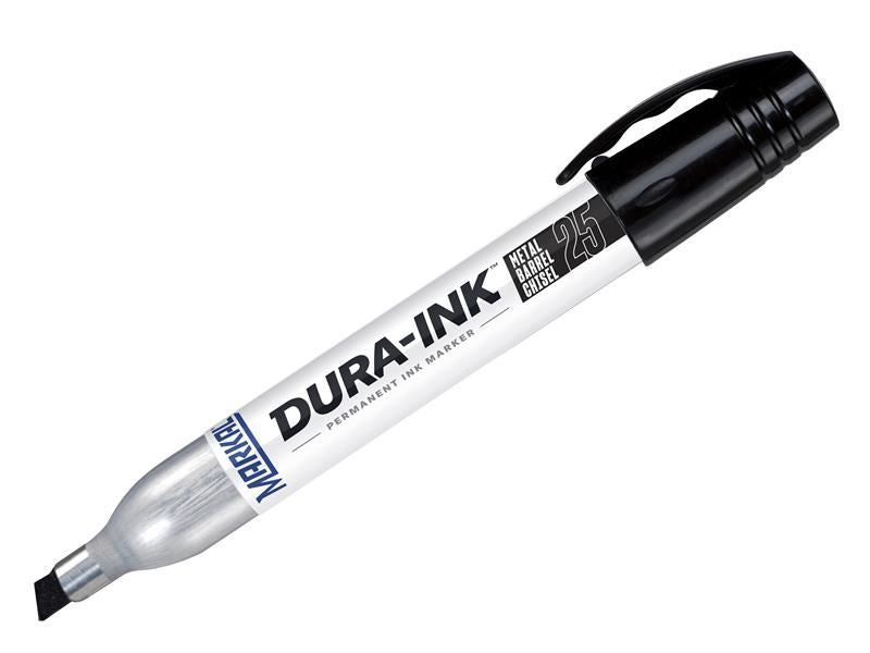 Markal DURA-INK® 25 Ink Felt Tip Marker Black (Card 2) Markal - Dynamic Drive