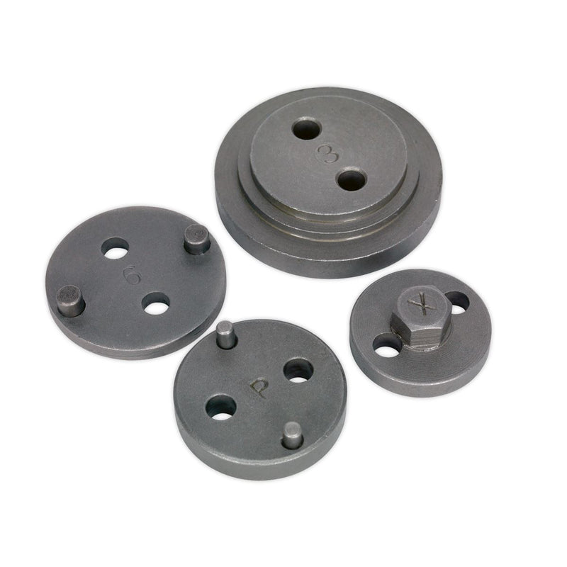 Sealey Brake Piston Wind-Back Tool Kit 5pc VS0211 Sealey - Dynamic Drive