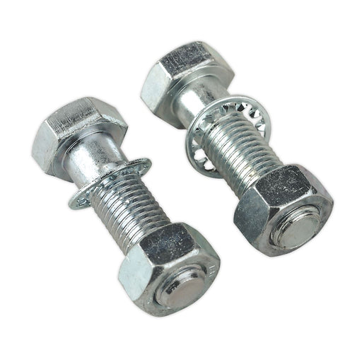Sealey Tow-Ball Bolts & Nuts M16 x 55mm Pack of 2 TB27 Sealey - Dynamic Drive