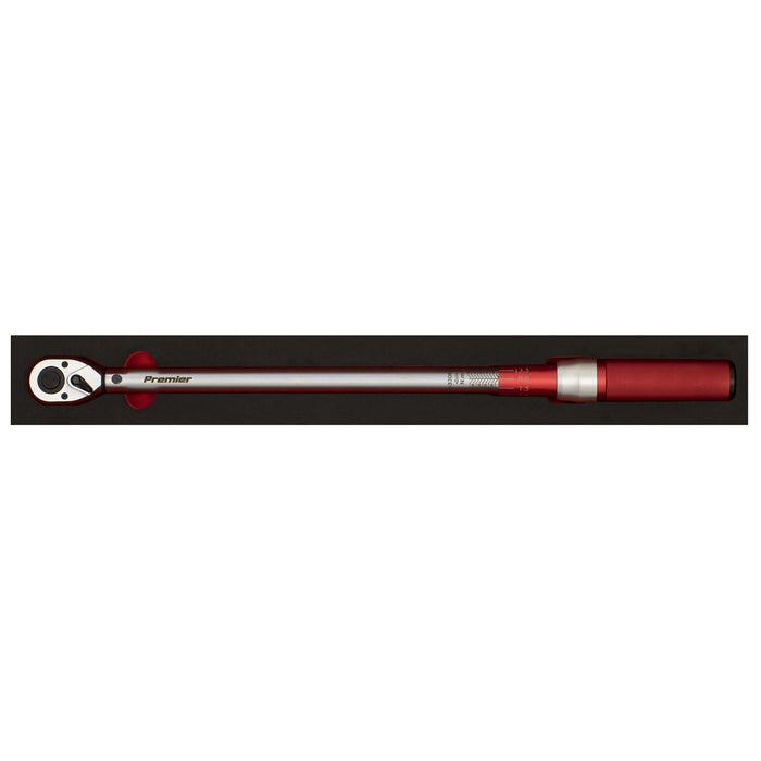 Sealey Torque Wrench Micrometer Style 1/2" Drive 60-330Nm Calibrated in EVA Tray Sealey  - Dynamic Drive