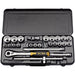 Draper Elora Metric Socket Set, 1/2" Sq. Dr. (25 Piece) 50648 Draper - Dynamic Drive