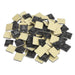 Sealey Self-Adhesive Cable Tie Mount 20 x 20mm Black Pack of 100 CTM2020B Sealey - Dynamic Drive