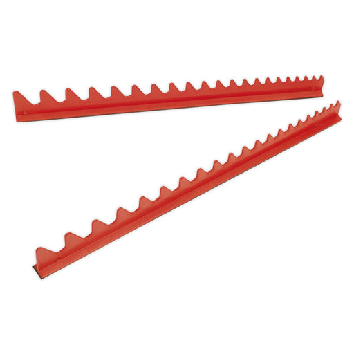 Sealey Sharks Teeth Spanner Rack Magnetic 2pc WR02 Sealey - Dynamic Drive