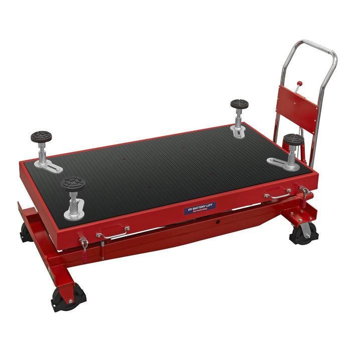 Sealey High Lift EV Battery Lift/Hydraulic Platform Truck 1000kg Capacity Sealey - Dynamic Drive