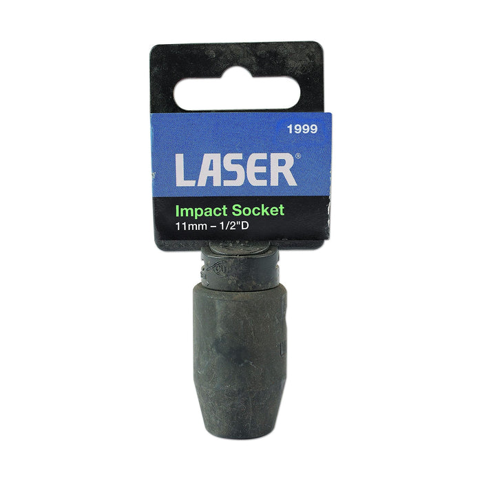Laser Impact Socket 1/2"D 11mm 1999 Laser - Dynamic Drive