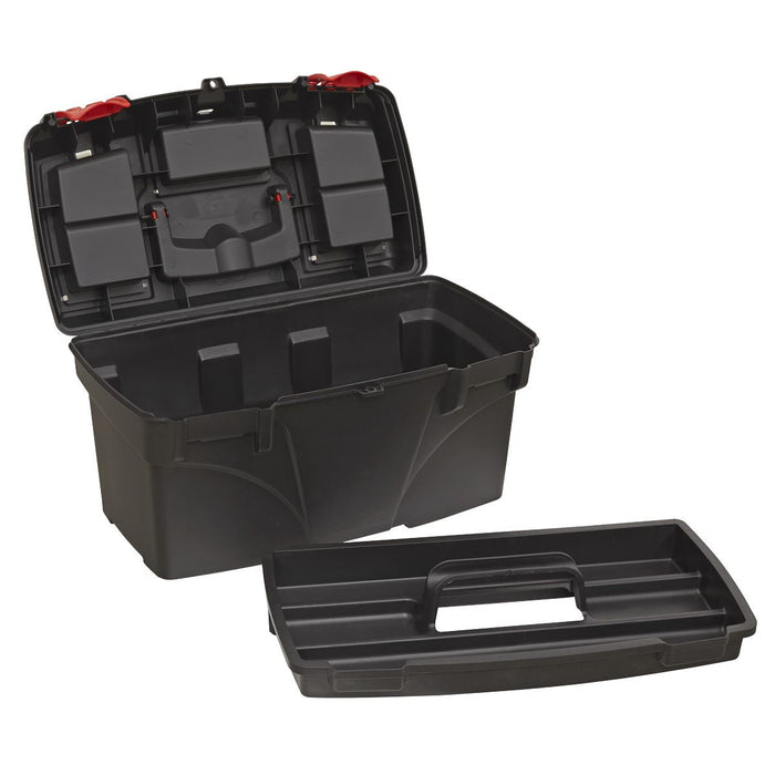 Sealey Toolbox with Tote Tray 430mm AP430 Sealey - Dynamic Drive