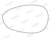 Summit Stick-On Standard Mirror Glass fits Fiat 500 Punto 05 on LHS Summit - Dynamic Drive