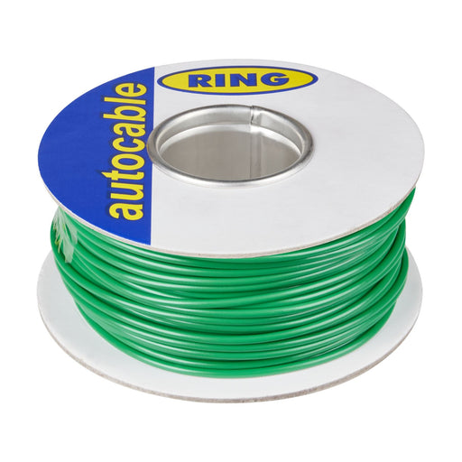 Ring Automotive RC0117G Cables, 28/0.30 mm, 50 m, Green Ring Automotive - Dynamic Drive