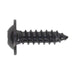 Sealey Self Tapping Screw 4.8 x 16mm Flanged Head Black Pozi Pack of 100 BST4816 Sealey - Dynamic Drive