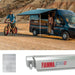 Fiamma Titanium F80S 290 Royal Grey Fabric (07832A01R) Winch Handle Wall Mounted Fiamma - Dynamic Drive