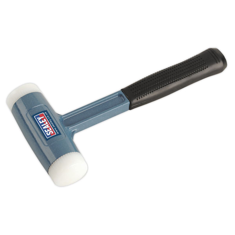 Sealey Dead Blow Hammer 2.5lb Nylon Faced DBHN275 Sealey - Dynamic Drive