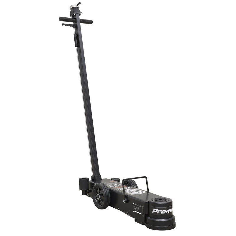 Sealey Air Operated Jack 15-30 Tonne Telescopic Long Reach/Low Profile Sealey - Dynamic Drive