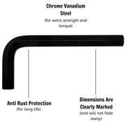 Teng Tools Hex Key Metric 22mm Teng Tools - Dynamic Drive