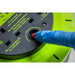10m Cassette Type Cable Reel with Thermal Trip 2 x 230V & 2 x USB - Hi-Vis Green Sealey - Dynamic Drive