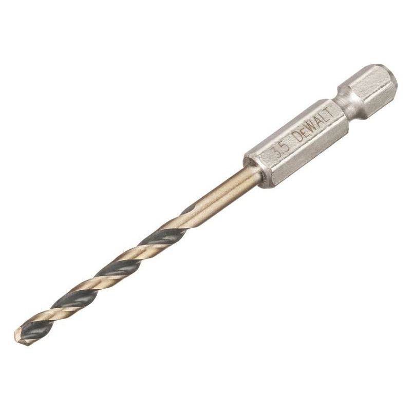 Dewalt Power Tools BLACK&GOLD Hex HSS-G Drill Bit 3.5mm DeWALT Power Tools - Dynamic Drive