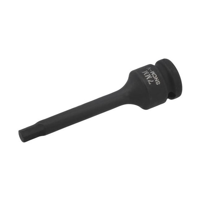 Laser Impact Socket Bit 1/2"D 7mm 8232 Laser - Dynamic Drive