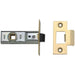 Yale Locks M888 Tubular Mortice Latch 76mm 3in Polished Brass Pack of 1 Yale Locks - Dynamic Drive