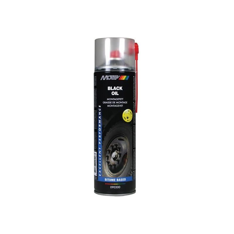 Motip® Pro Black Oil Spray 500ml MOTIP® - Dynamic Drive