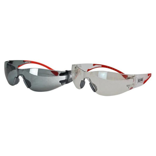 Scan Flexi Spec Safety Glasses Twin Pack Scan - Dynamic Drive