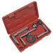 Sealey Fuel Tank Sender Spanner Set 9pc 24mm Hex Drive VS6421 Sealey - Dynamic Drive