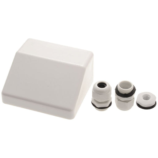 AG Twin White ABS Cable Entry Gland for Caravans & Motorhomes | Reliable and Ef AG - Dynamic Drive