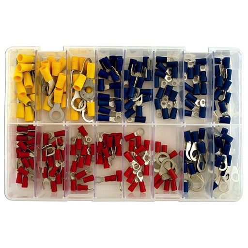 Connect Assorted Ring & Fork Terminals Box - 200pc 31854 Tool Connection - Dynamic Drive