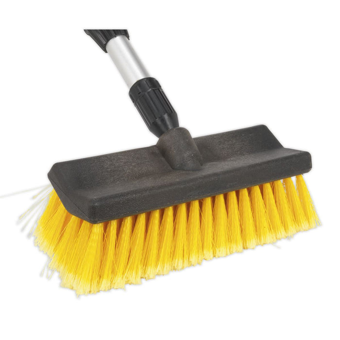 Sealey Large Angled Flo-Thru Brush with 1.7m Telescopic Handle CC50 Sealey - Dynamic Drive