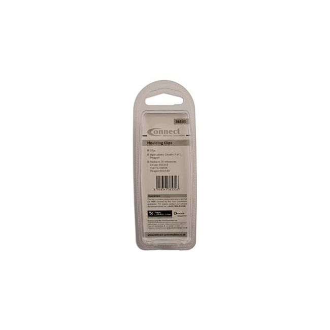 Connect Moulding Clip - for Citroen, Fiat, for Peugeot 10pc 36535 Tool Connection - Dynamic Drive