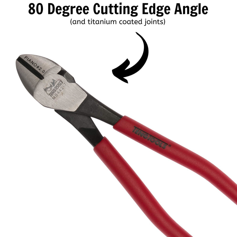Teng Tools Heavy Duty Side Cutting Plier 180mm Teng Tools - Dynamic Drive