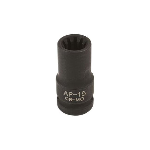 Laser Caliper Brake Socket 15mm x 10pt 6986 Laser - Dynamic Drive