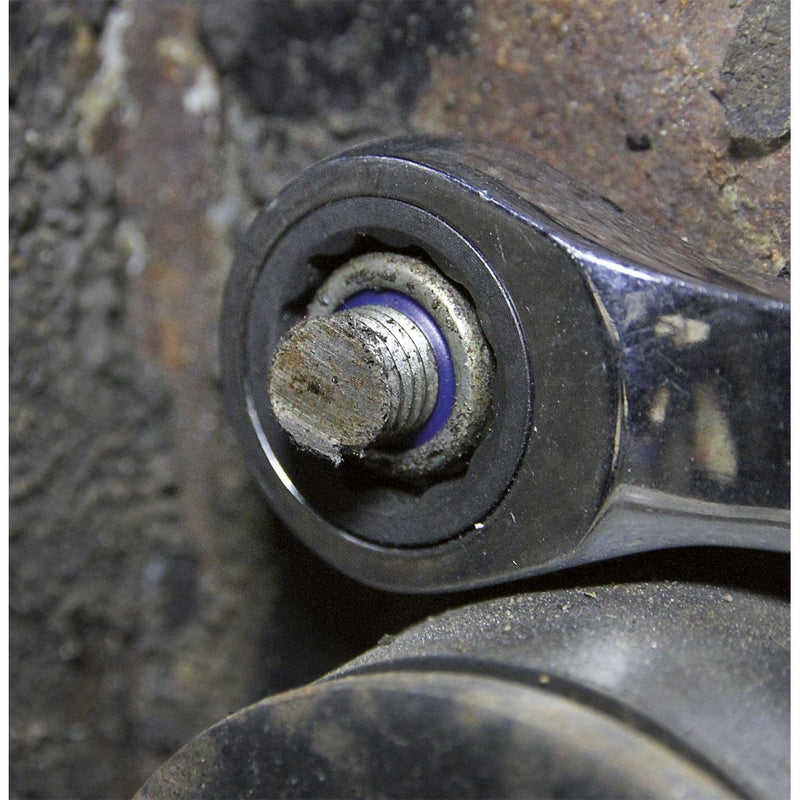 Sealey Double Ring Ratchet/Fixed Spanner Set 7pc Extra-Long Metric AK6319 Sealey - Dynamic Drive