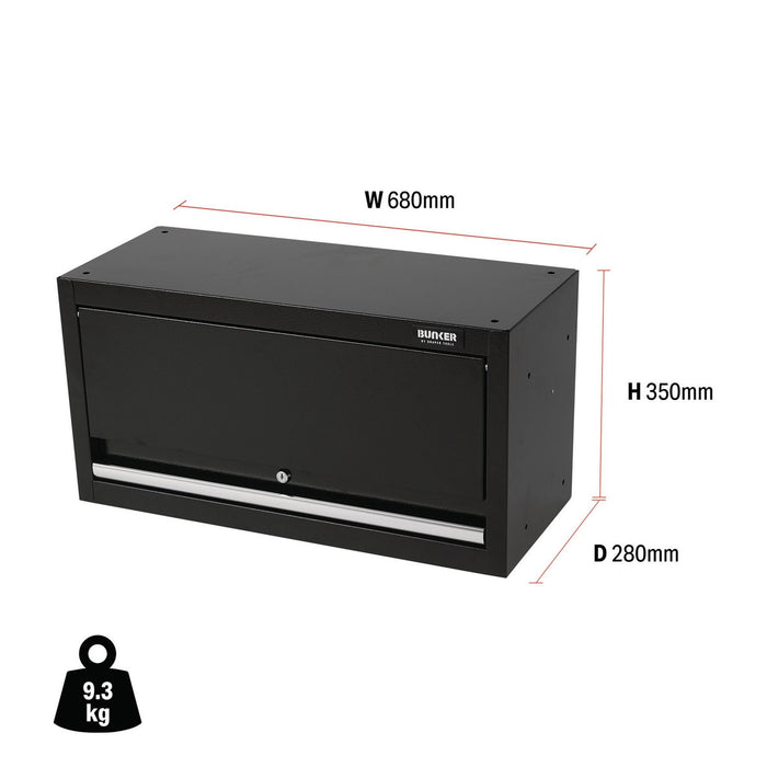 Draper BUNKER Modular Wall Cabinet, 680mm 33162 Draper - Dynamic Drive