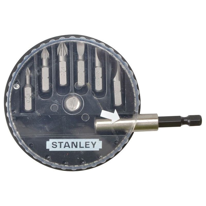Stanley® Hand Tools Slotted/Pozidriv Insert Bit Set, 7 Piece STANLEY® Hand Tools - Dynamic Drive