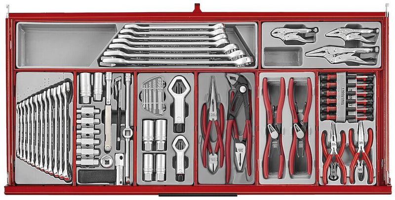 Teng Tools 37" PRO35™ roller cabinet tool kit 663 pieces red Town Tools - Dynamic Drive