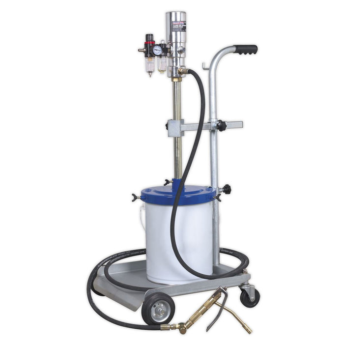Sealey Air Operated Grease Pump 12.5kg AK452X Sealey - Dynamic Drive