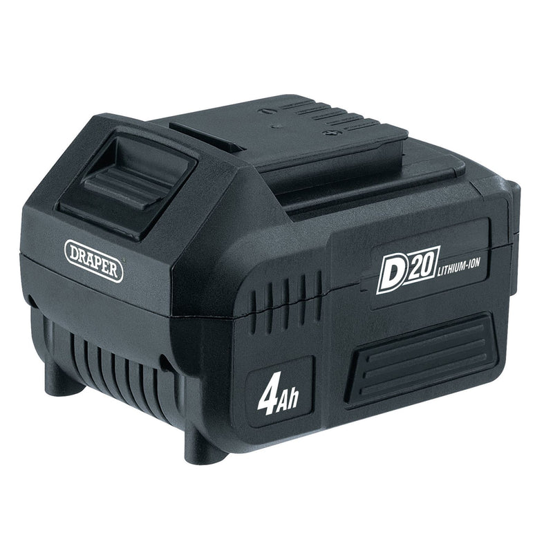 Draper D20 20V Li-ion Battery, 4.0Ah 55898 Draper - Dynamic Drive