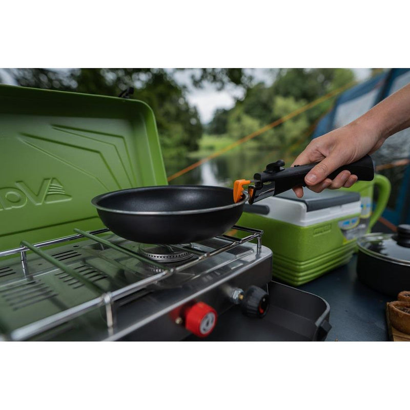 Vango Combi IR Camping Cooker Compact Two Burner Grill And Stove Piezo Vango - Dynamic Drive