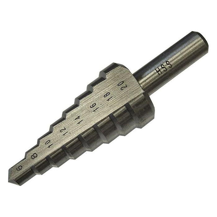 Faithfull HSS Step Drill Bit 6-20mm Faithfull - Dynamic Drive