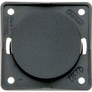 Berker Round Blanking Plate Anthracite 21220A Berker - Dynamic Drive