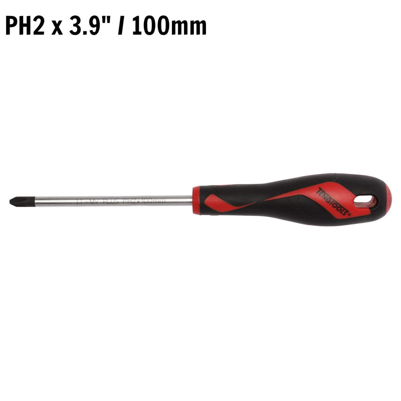 Teng Tools PH Screwdriver PH2 x 100mm M Teng Tools - Dynamic Drive