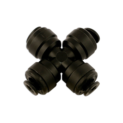 Connect Push-Fit Cross Connector 4mm 5pc 31050 Tool Connection - Dynamic Drive