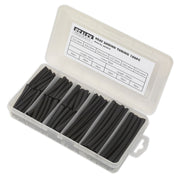 Sealey Heat Shrink Tubing Assortment 180pc 50 & 100mm Black HST501B Sealey - Dynamic Drive