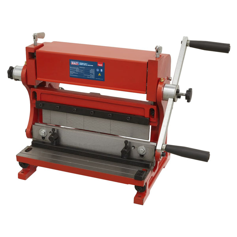 Sealey 3-in-1 Sheet Metal Machine 305mm TIO305 Sealey - Dynamic Drive