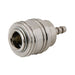 Silverline Euro Air Line Hose End Quick Coupler 8mm Hose End Silverline - Dynamic Drive
