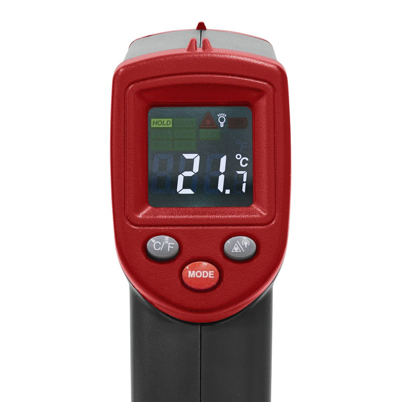 Sealey Infrared Laser Digital Thermometer 12:1 VS904 Sealey - Dynamic Drive