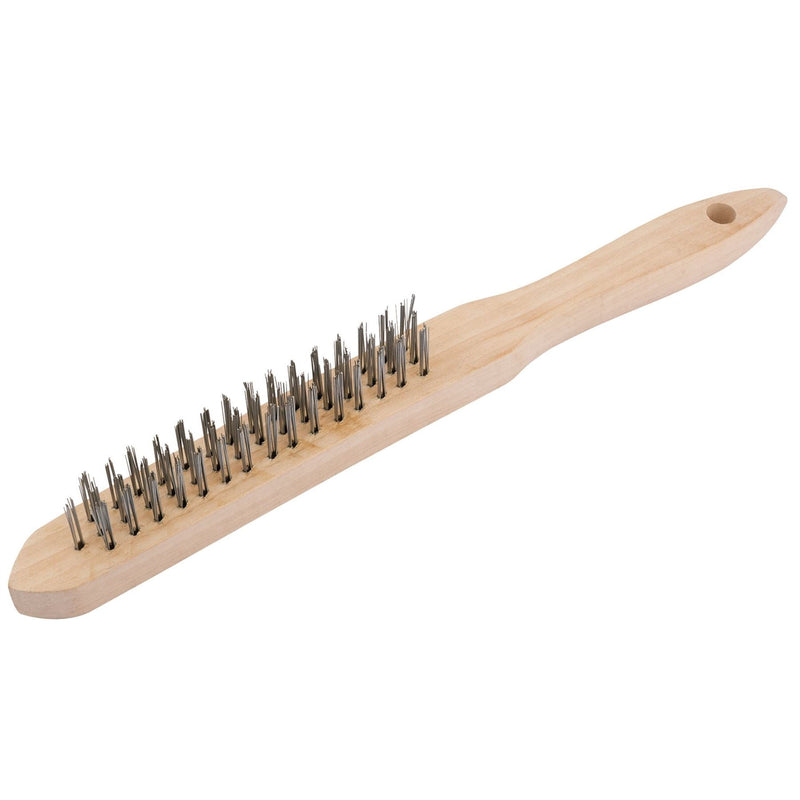 Draper 3 Row Wire Scratch Brush 68710 Draper - Dynamic Drive